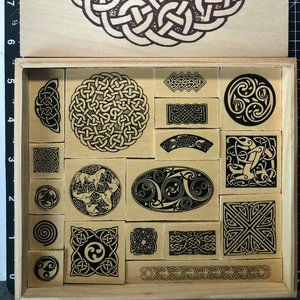 The Celtic World Stamp Set RARE